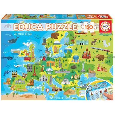 Europekart, 150 brikker