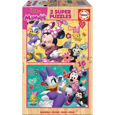Disney: Minni Mus, 2x16 brikker