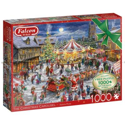 Pirola: Julekarusellen, 2x1000 brikker