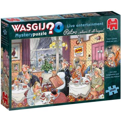 Mystery 4: Retro - Live underholdning, 1000 brikker