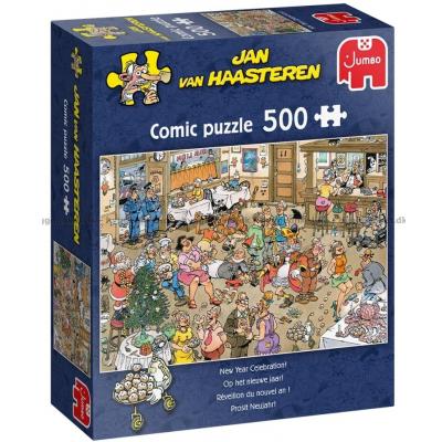Nyttårsfeiring, 500 brikker