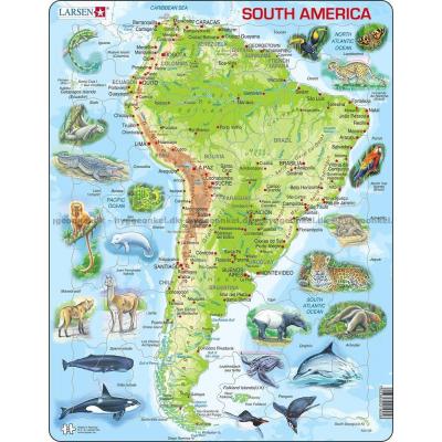 Sør-Amerika, 65 brikker