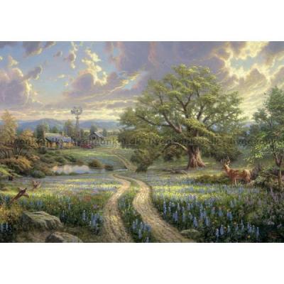 Kinkade: Landlig idyll, 1000 brikker