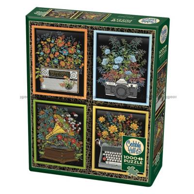 Blomster og mekanikk, 1000 brikker