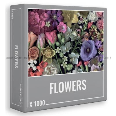 Blomster, 1000 brikker