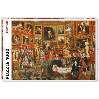 Zoffany: The Tribuna of the Uffzi, 1000 brikker