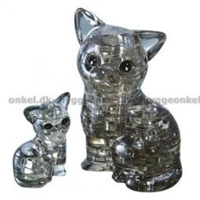 3D: Katt og kattunge, 49 brikker