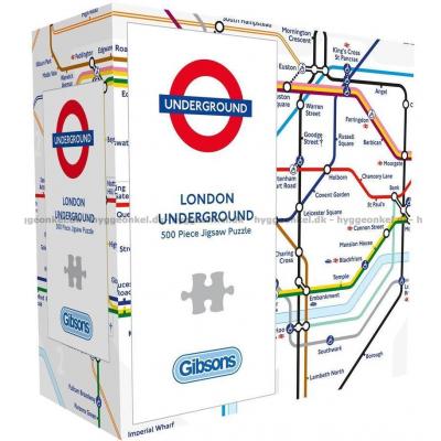 Bilde av London Underground Map, 500 brikker