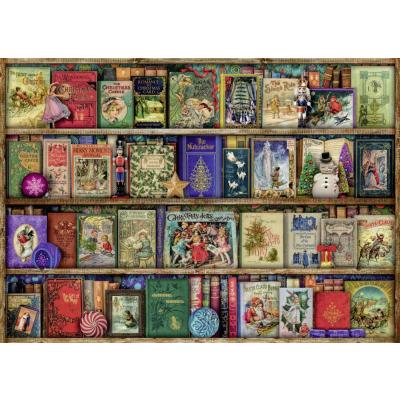Bilde av Stewart: Julebiblioteket, 1000 brikker