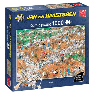 Tennisbanen, 1000 brikker
