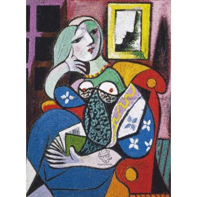 Picasso: Kvinne med bok, 1000 brikker