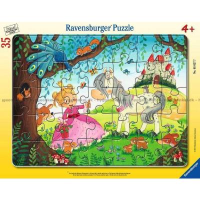Prinsessen - Rammepuslespill, 35 brikker