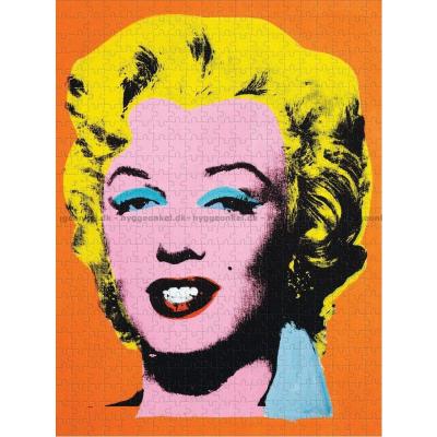 Bilde av Warhol: Marilyn - Dobbelsidet, 500 brikker
