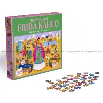Bilde av Frida Kahlos verden, 1000 brikker