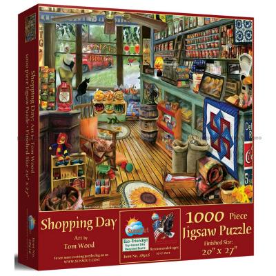 Wood: Shopping Day, 1000 brikker