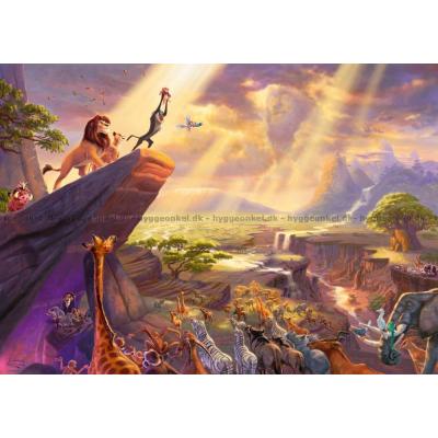 Bilde av Disney: Kinkade - Løvenes konge, 1000 brikker