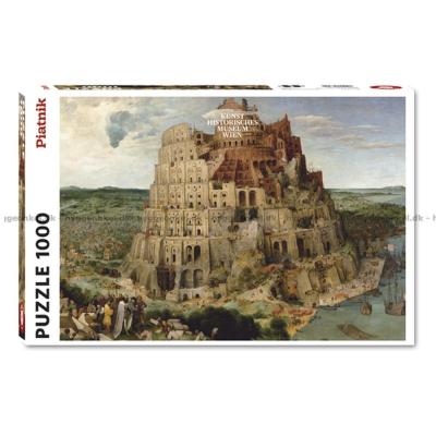 Brueghel: Babels tårn, 1000 brikker
