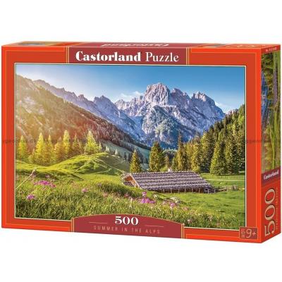 Sommer i Alpene, 500 brikker