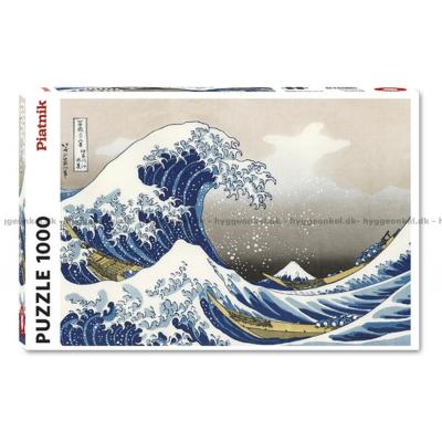 Hokusai: Den store bølgen - Kunst, 1000 brikker
