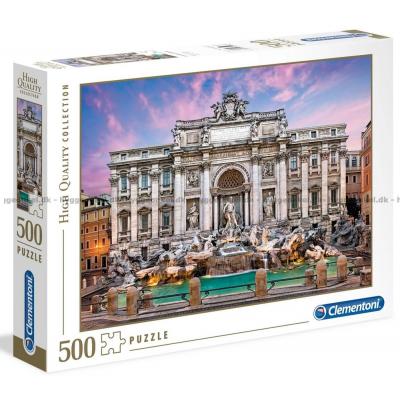Roma: Trevi Fountain, 500 brikker