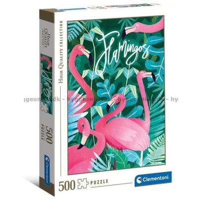 Fantastiske dyr: Flamingoer, 500 brikker
