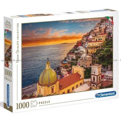 Italia: Positano, 1000 brikker