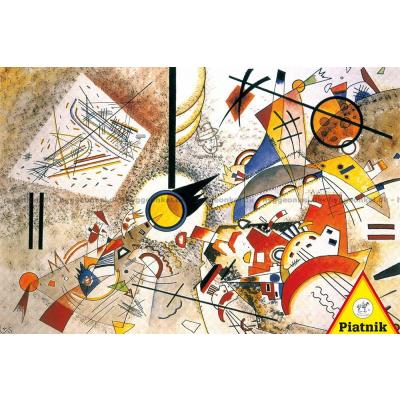 Kandinsky: Bustling Aquarelle, 1000 brikker