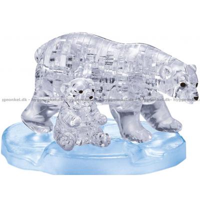 3D: Isbjørnfamilien, 40 brikker