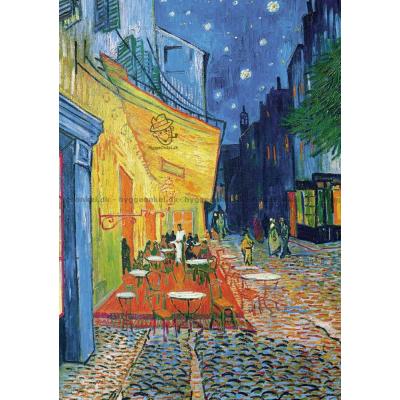 Van Gogh: Fortauskaféen - Kunst, 1000 brikker