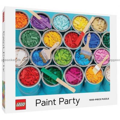Lego: Fargepalett, 1000 brikker
