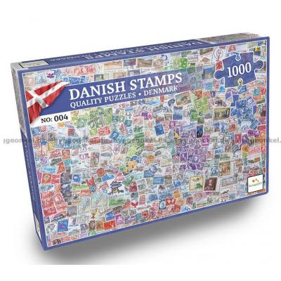 Danske frimerker, 1000 brikker