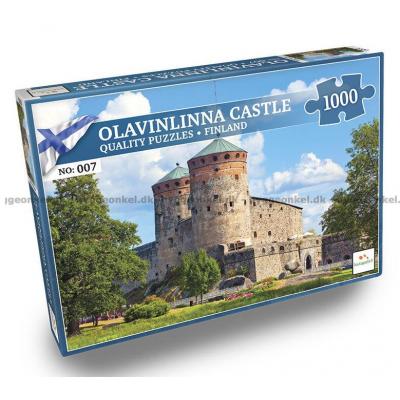 Finland: Olavinlinna slott, 1000 brikker