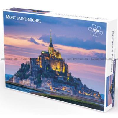 Le Mont Saint-Michel, Frankrike, 1000 brikker