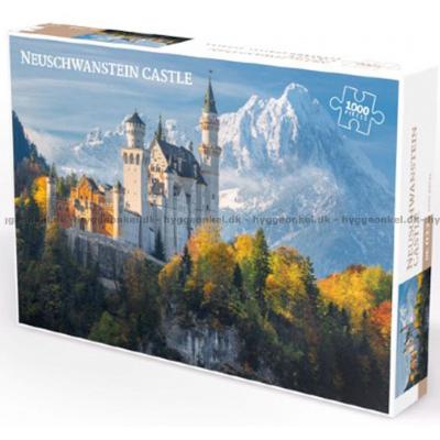 Neuschwanstein slott, Tyskland, 1000 brikker