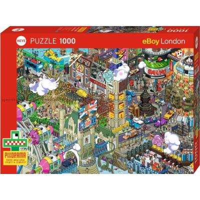 eBoy: Pixorama - London, 1000 brikker