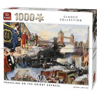 På tur med Orientekspressen, 1000 brikker