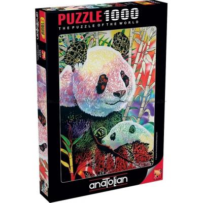 Stevenson: Fargerik panda, 1000 brikker