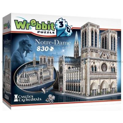 3D: Notre Dame, 830 brikker
