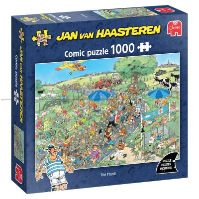 Marsj, 1000 brikker