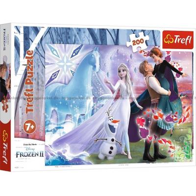 Disney: Frost 2 - Magiske søstre, 200 brikker