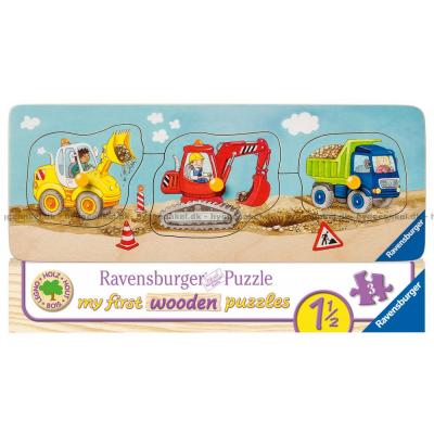 Arbeidsmaskiner, 3 brikker