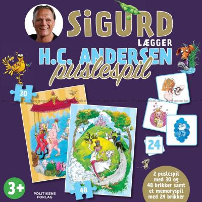 Sigurd legger H. C. Andersen, 30 brikker