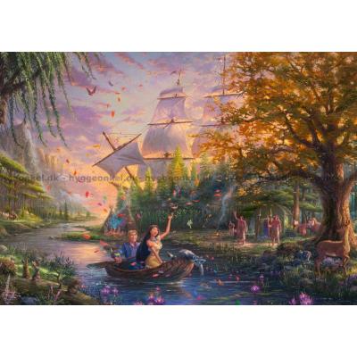 Bilde av Disney: Kinkade - Pocahontas, 1000 brikker
