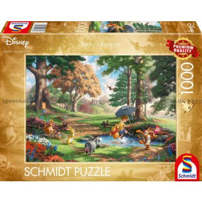 Disney: Kinkade - Ole Brumm, 1000 brikker