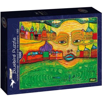 Hundertwasser: Irinaland over the Balkans, 1000 brikker