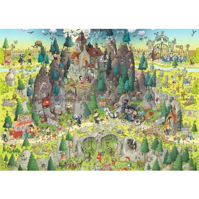 Bilde av Degano: Funky Zoo - Transilvania, 1000 brikker