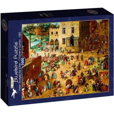 Brueghel: Barneleker - Kunst, 1000 brikker