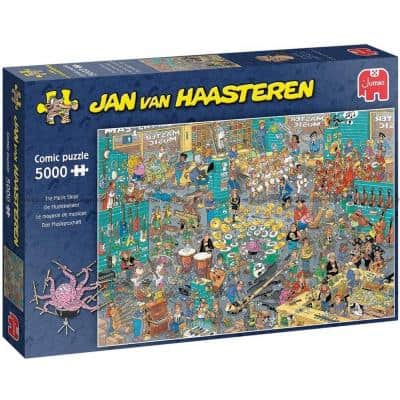 Musikkbutikken, 5000 brikker