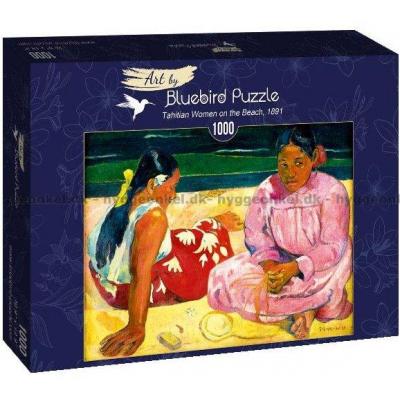 Gauguin: Tahitiske kvinner på stranden, 1000 brikker