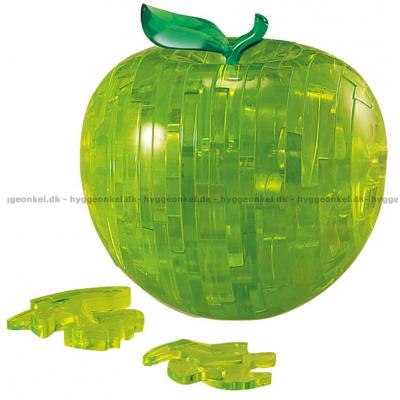 3D: Grønt eple, 44 brikker
